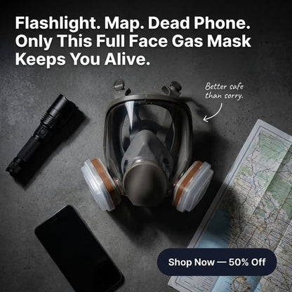 Total Protection – Emergency Full Face Respirator