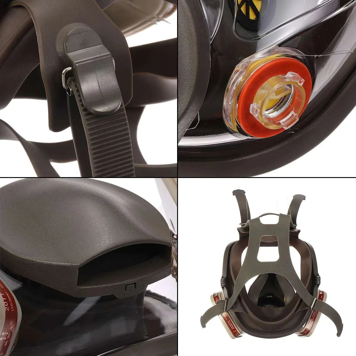 Emergency Anti-Fog Full Face Respirator