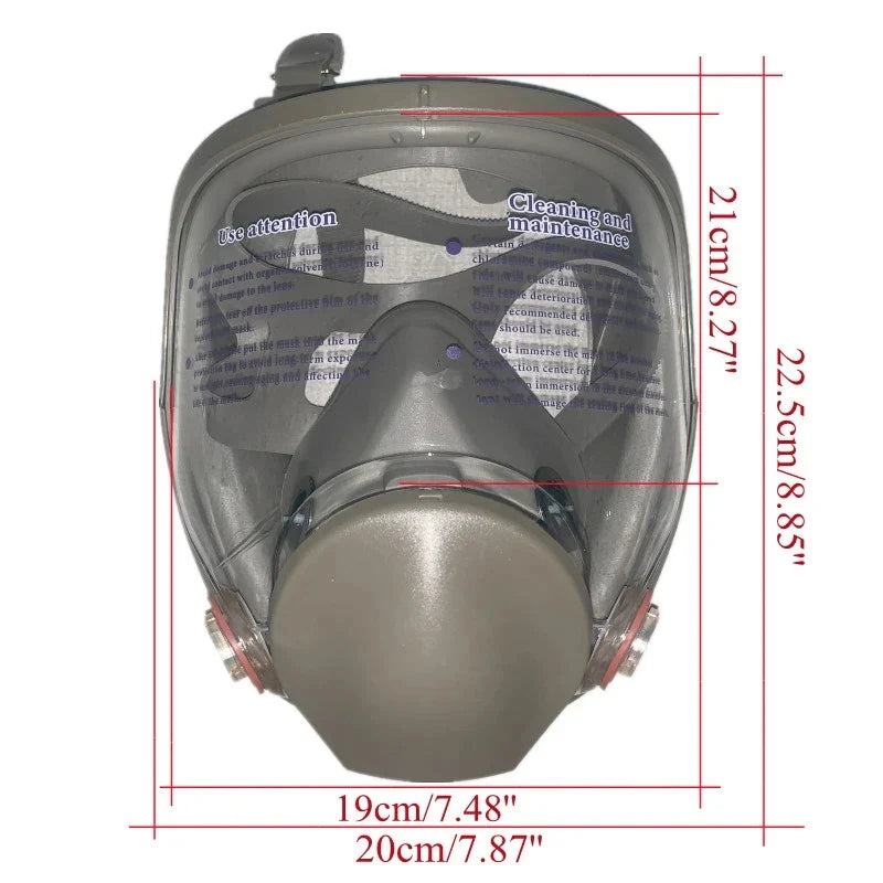 Emergency Anti-Fog Full Face Respirator