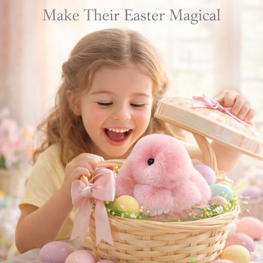 Make Easter Baskets Magical – Bunny Plush Charm