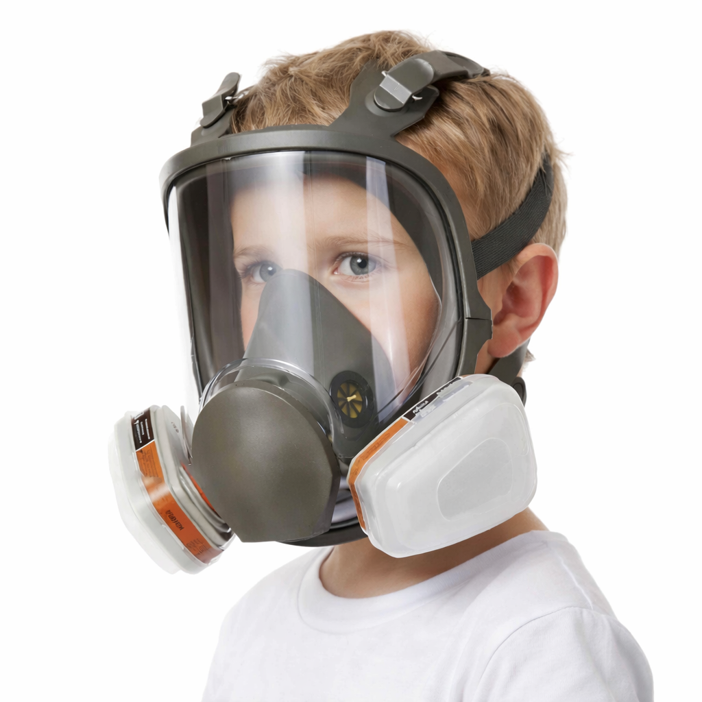 Emergency Anti-Fog Full Face Respirator