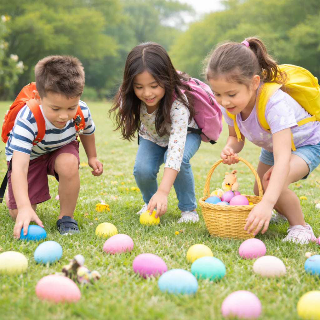 ™ 12Pcs Easter Eggs Packed with Pull Back Monster Trucks